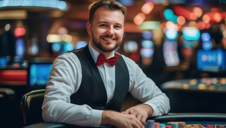 Platform bukaslot menampilkan sportsbook Liga 1 dan permainan kasino dealer langsung